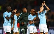 Manchester City will be hoping to celebrate victory in the round's standout tie
